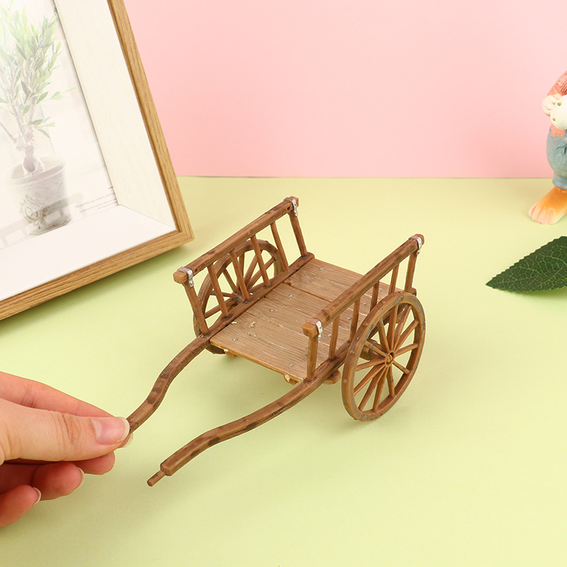 Smart Garden Mini - 1PCS Dollhouse Miniature Simulation Assembled Cart