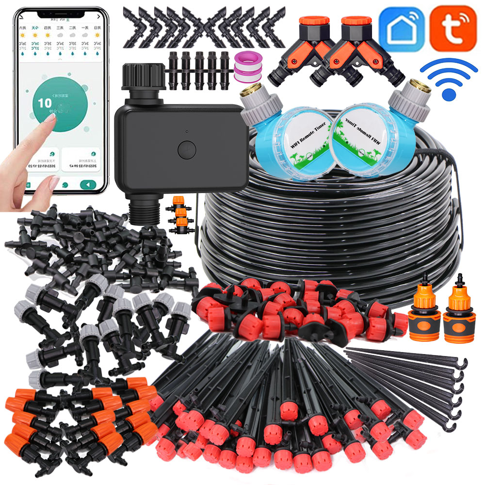 Smart Garden Timer - 30-50M Smart Garden Watering System Adjustable