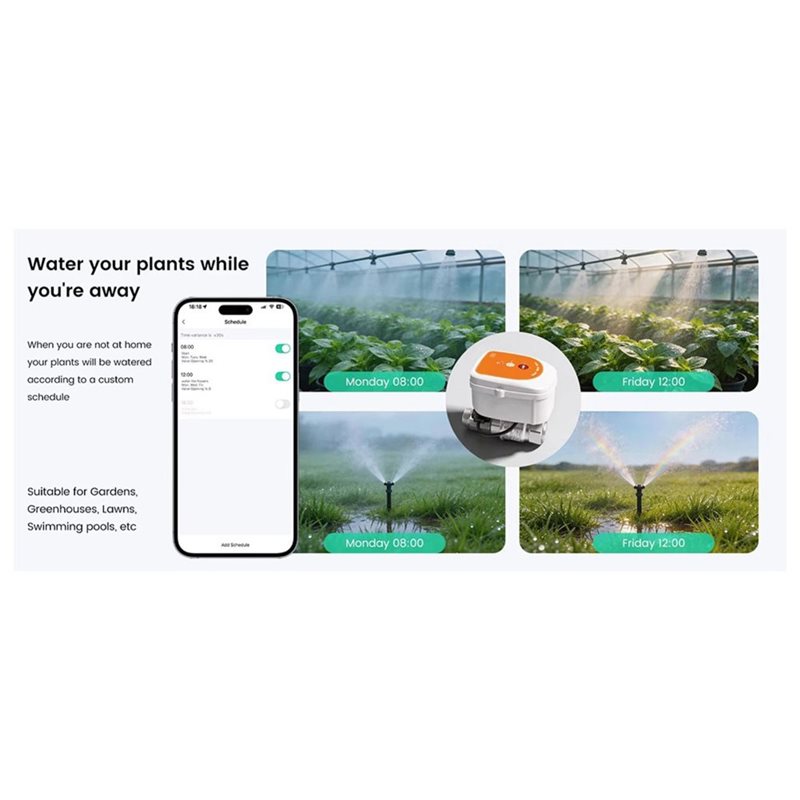 DT51 WiFi Smart Irrigation Tim - đánh giá và giá Smart Garden Uk