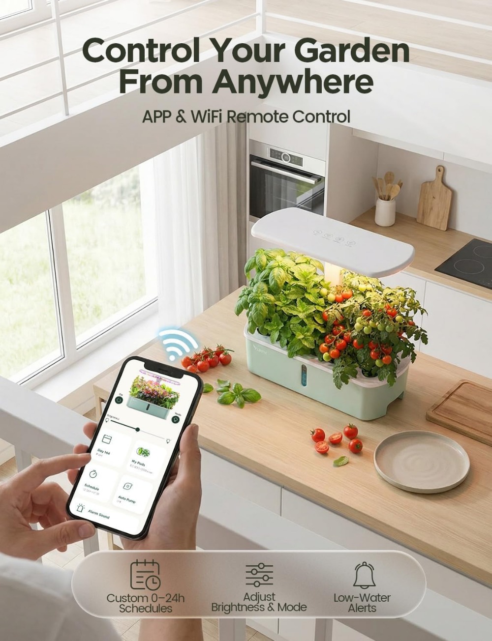 Smart Hydroponic Growing Syste - đánh giá và giá Smart Pod Garden