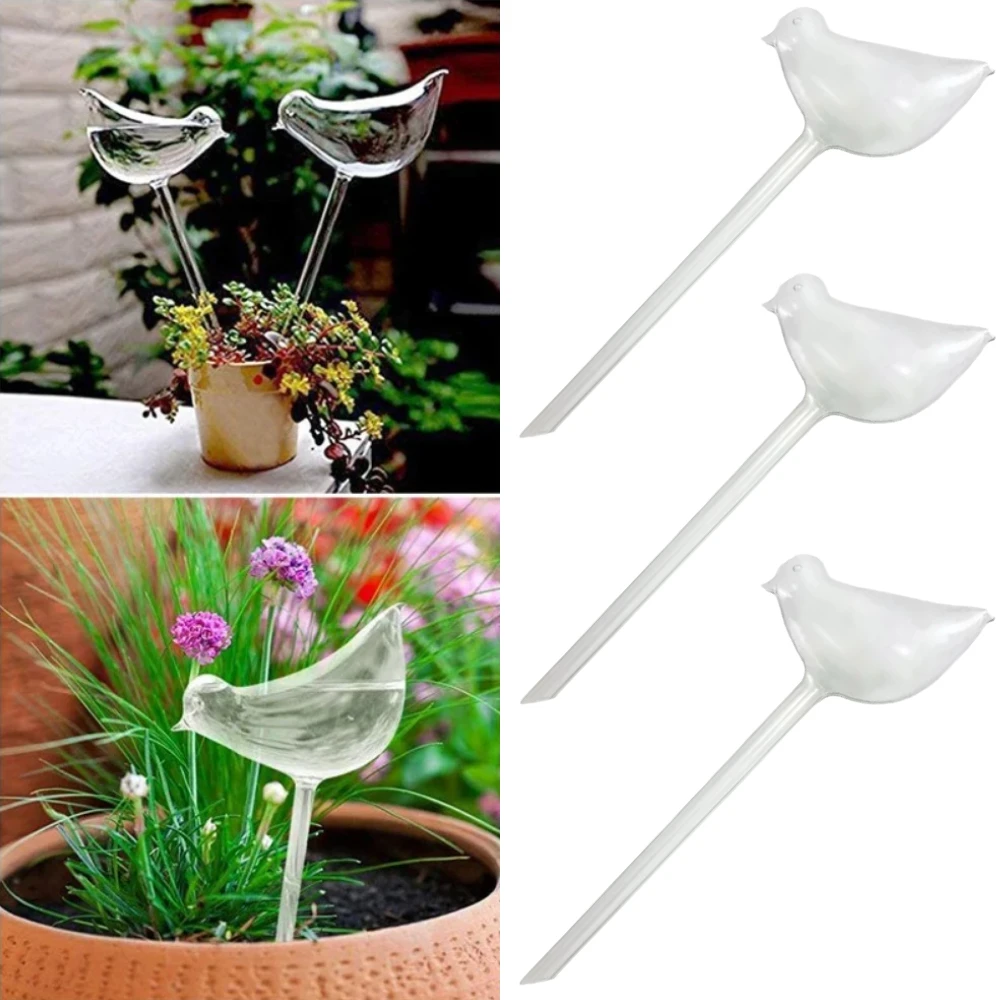 Bird Shape Clear Automatic Flo - đánh giá và giá Plant Watering Globe
