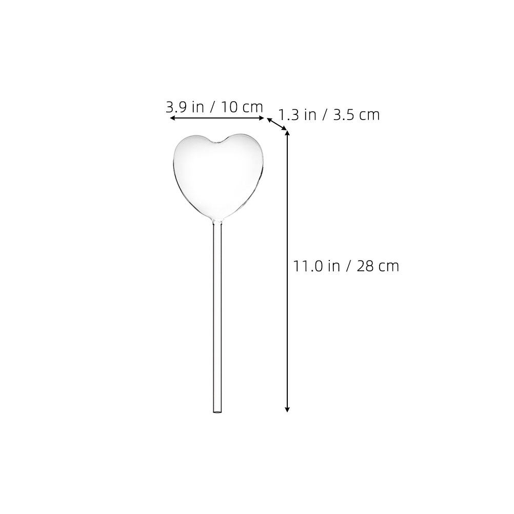 3Pcs Heart Shaped Glass Self W - đánh giá và giá Plant Watering Globe