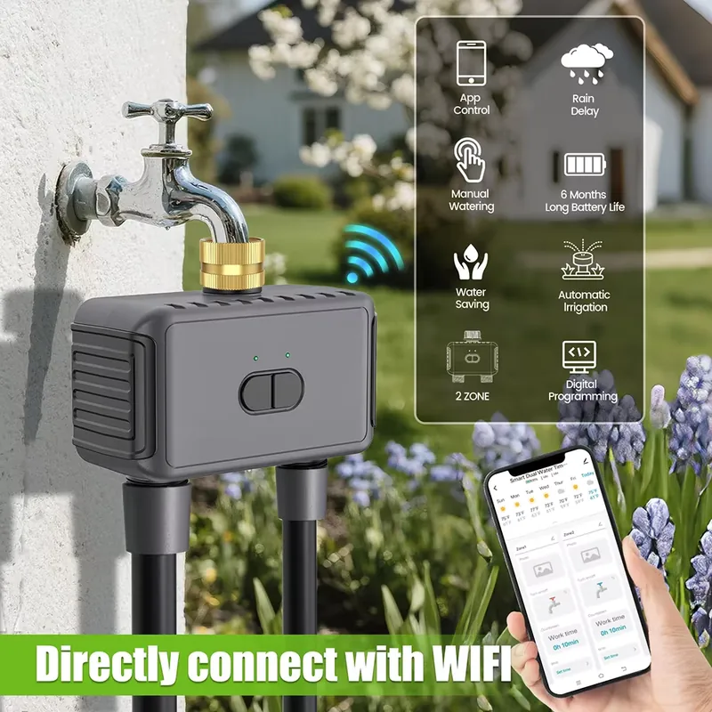 WAP01 WiFi APP Control Dual Ho - đánh giá và giá Smart Garden Timer