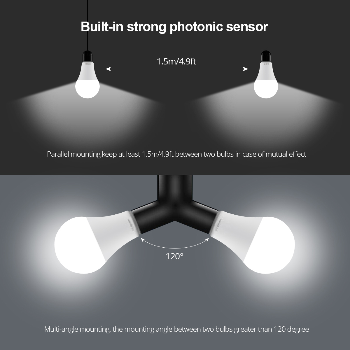AC110V/220V Day Night Light Au - đánh giá và giá Smart Garden Festoon Lights