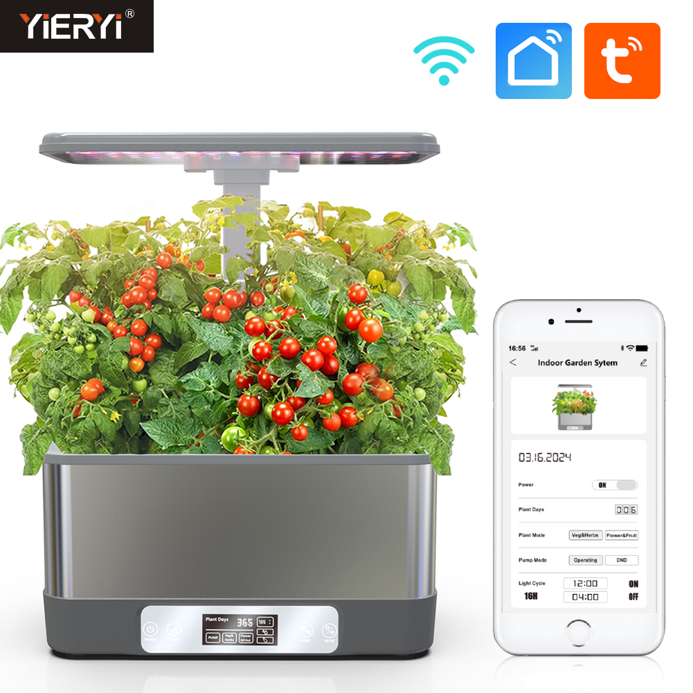 Smart WiFi Hydroponics Growing - đánh giá và giá Smart Pod Garden
