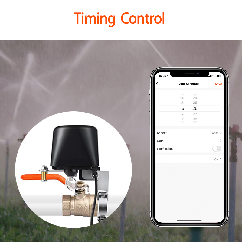ZigBee Water/Gas Valve Remote  - đánh giá và giá Smart Garden Timer