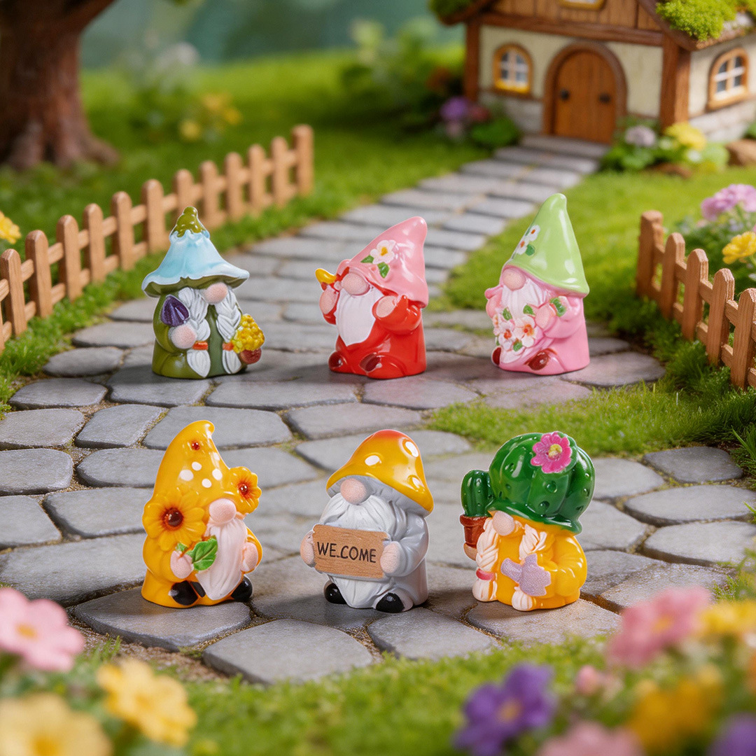 6/24pcs Mini Garden Dwarf Doll - đánh giá và giá Smart Garden Mini