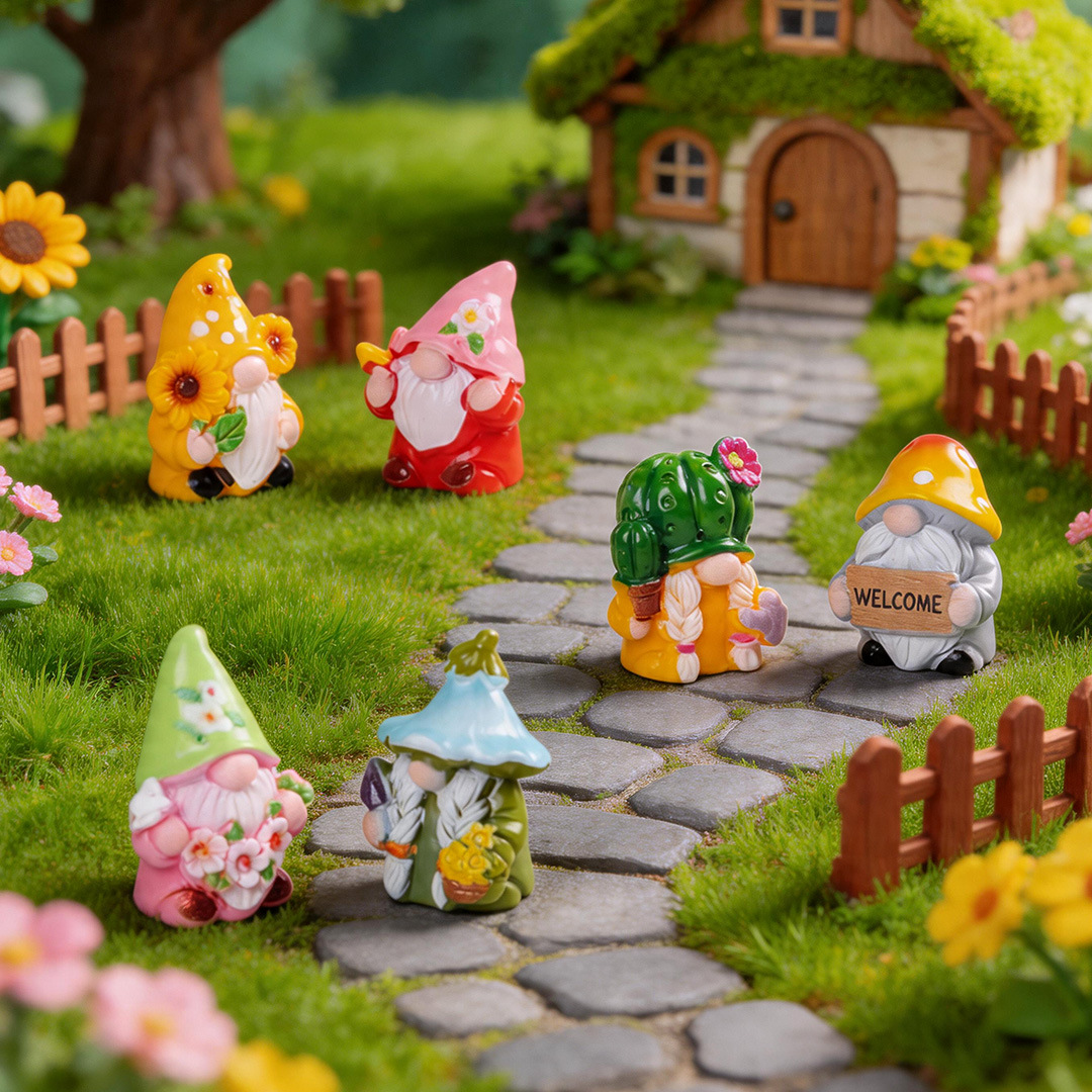 6/24pcs Mini Garden Dwarf Doll - đánh giá và giá Smart Garden Mini