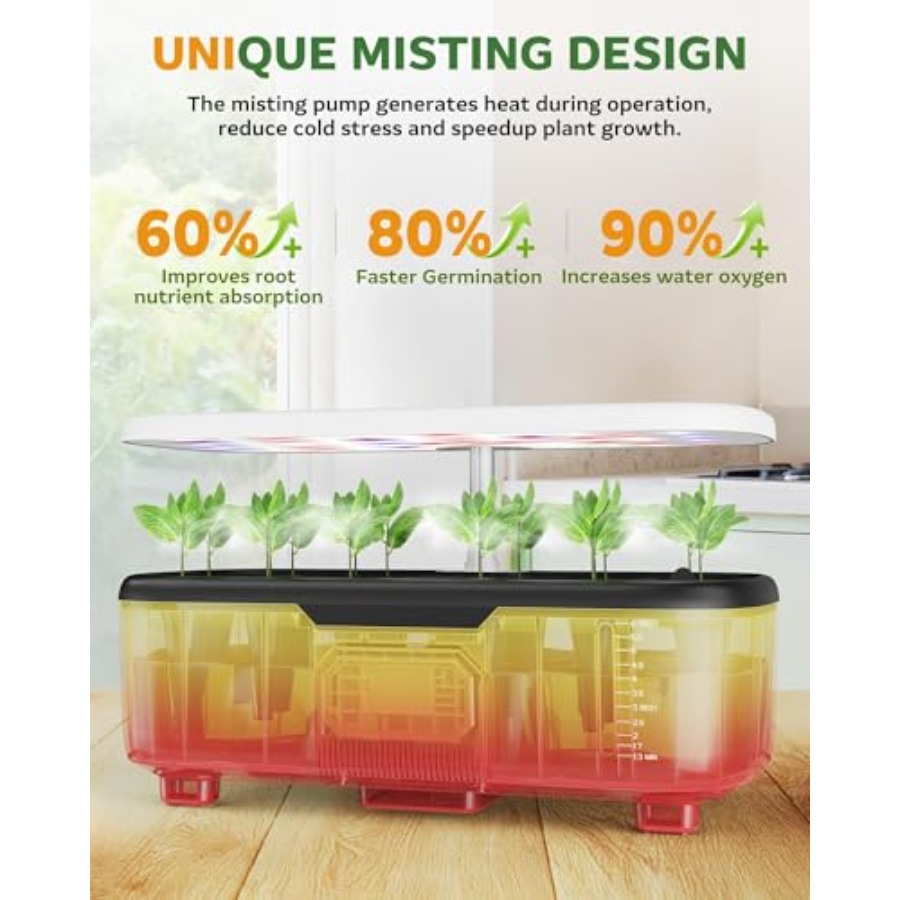 Indoor smart herb garden plant - đánh giá và giá Smart Pod Garden