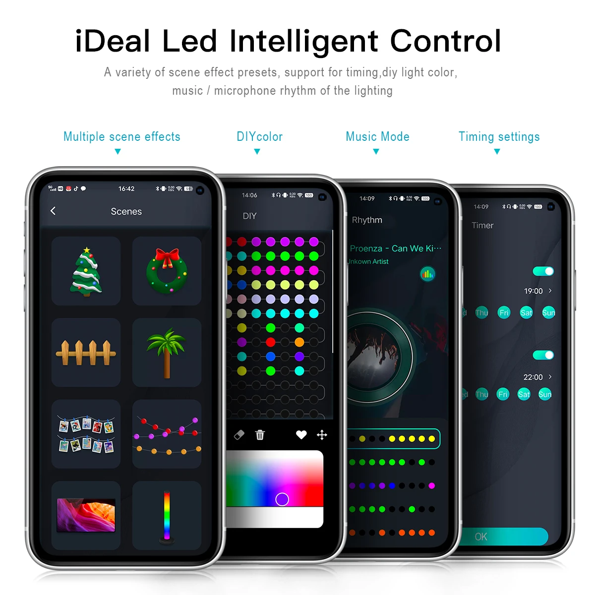 5m 10m 20m Smart String Light  - đánh giá và giá Smart Garden Festoon Lights