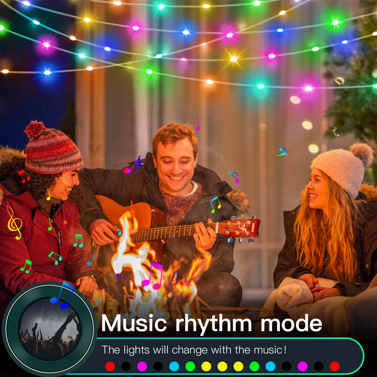 5m 10m 20m Smart String Light  - đánh giá và giá Smart Garden Festoon Lights