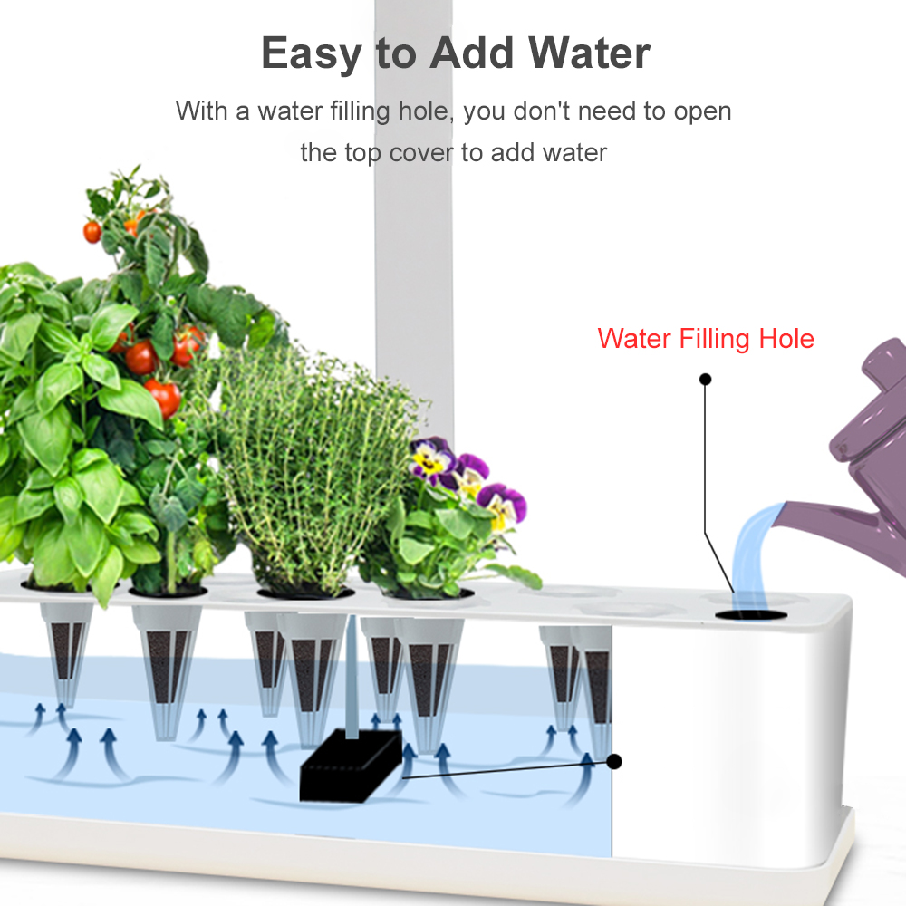 Smart Hydroponics Growing Syst - đánh giá và giá Smart Pod Garden