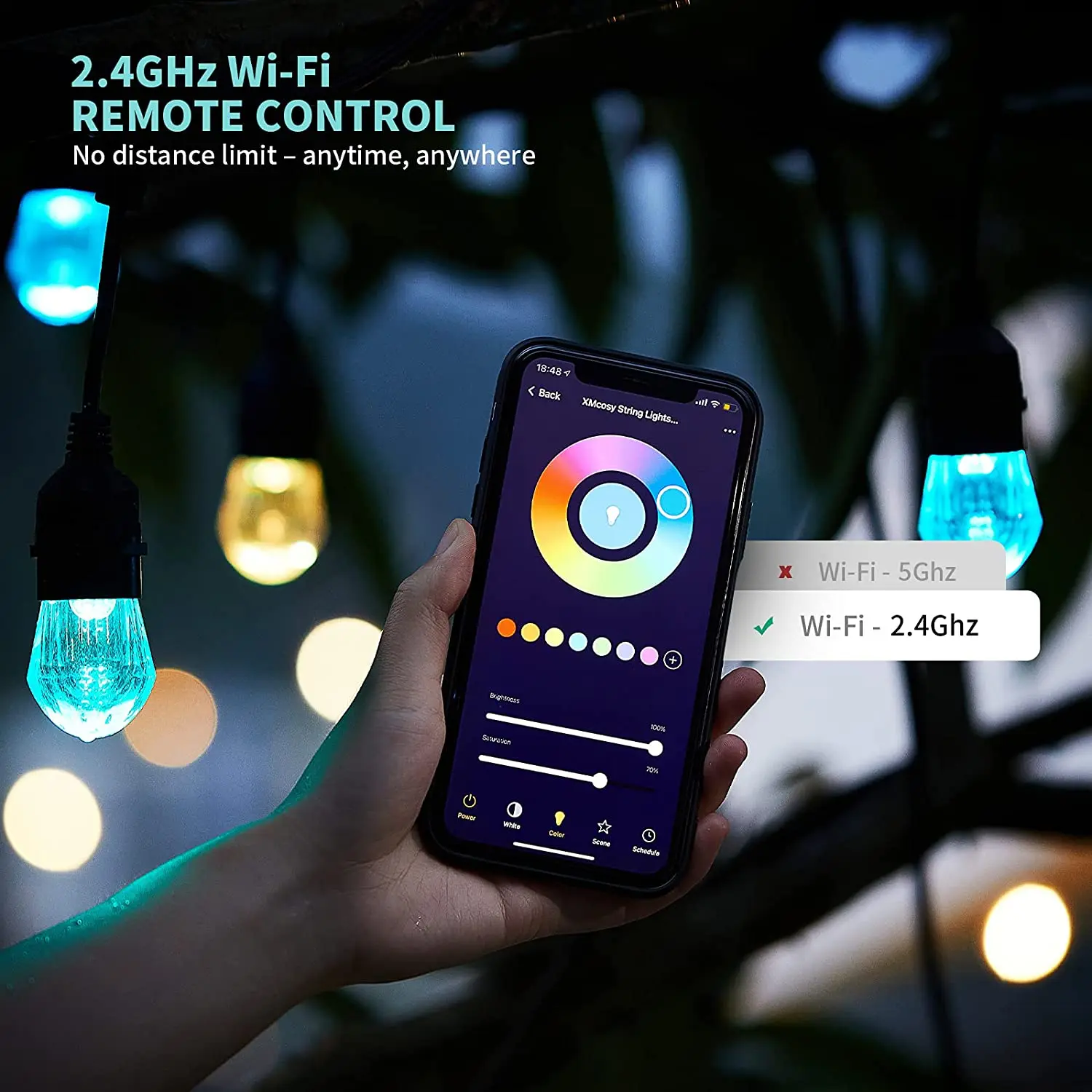 10M 20M 30M Cấp Thương Mại Chố - đánh giá và giá Smart Garden Festoon Lights